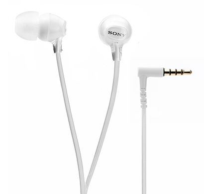 sony mdr-ex15lp in-ear headphones (white)